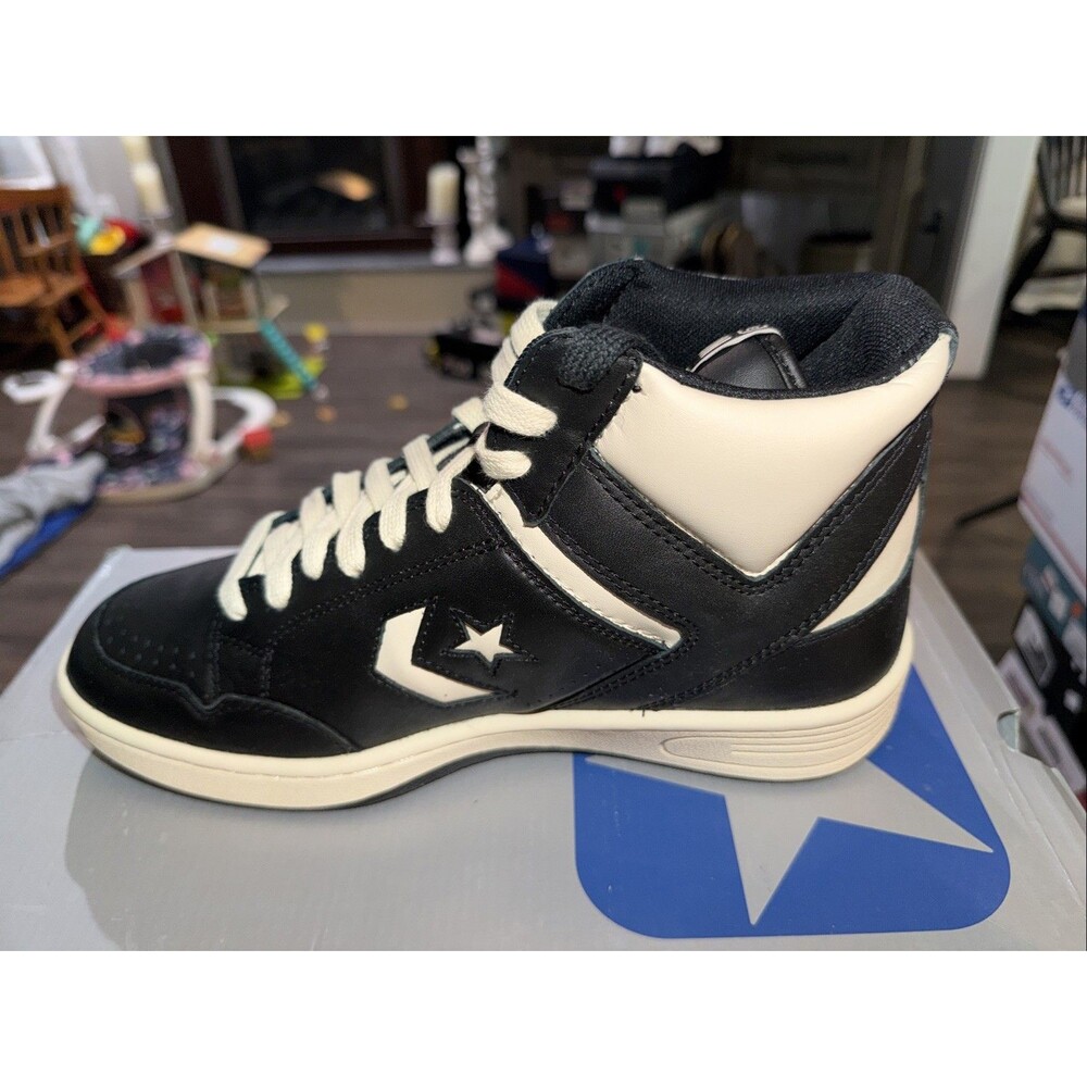 CONVERSE WEAPON MID Black White A04400C Mens Size 10 Womens Size 11.5 New